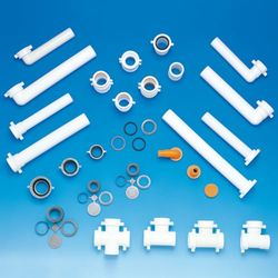 lira 8100011 Kit Utility ASSORTIMENTO RICAMBI SIFONI 38 Pezzi Assortiti, Bianco
