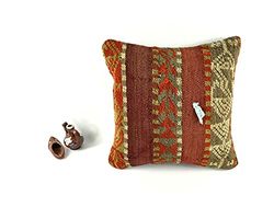 Kelim Cuscino 40x40 cm fatto a mano turco prodotto federe kilim dekorativo orientale etnici cuscino A2478