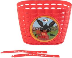Panier de Rangement Unisexe pour vélos pour bébé avec Lapin Bing Rouge pour vélo