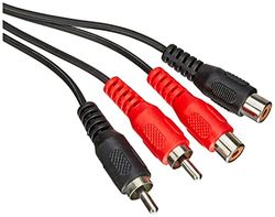 Premium Cord - Cavo 2 x RCA 2 x RCA M/F 2 m