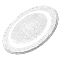 Paxanpax Piatto girevole universale in vetro trasparente per microonde, con profilo piatto, compatibile con Samsung, LG, Sharp, Panasonic, Daewoo PSA002