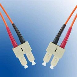 MicroConnect SC/PC-SC/PC 3 m LWL-kabel (SC, SC, 3 m, 200/500 MHz. KM) oranje.