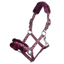 HKM Licol Heart Bordeaux Poney Taille
