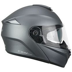 508A-ALV-10 Titanium Matte (XS) Convertible Helmet (Saloon Pinlock) Extra Smoke Internal Screen