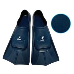 Leisis 0102141 korte vin van gerecycled siliconen, 31/32, volwassenen, uniseks, marineblauw, normaal