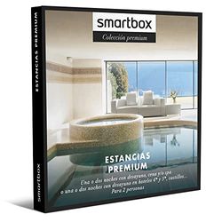 Smartbox - Presentförpackning Stannar Premium - Gåvaidé för pojkvänner - 1 eller 2 nätter med frukost, Middag och/eller SPA för 2 personer