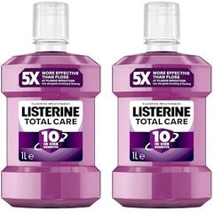 Listerine Total Care Mouthwash 1L (Pack of 2)