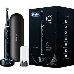 Oral-B iO Series 10 - Spazzolino Elettrico per spazzolino Elettrico, 7 modalità di Pulizia per la Cura dei Denti, iOSense, Display a Colori, Custodia di Ricarica da Viaggio, Progettato da Marrone,