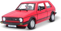 Bburago -1/24 Golf GTI MK1 1979 bil, 18–21089, färg sorterad, olika färger