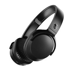 Skullcandy Riff 2 Trådlösa on-ear-hörlurar med Tile-findingteknik och mikrofon, 34 timmars batteritid, Bluetooth-hörlurar för iPhone, Android och mer - Svart