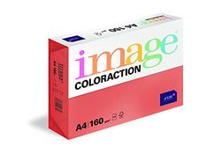 Bild Coloraction – färgat kopieringspapper Chile/röd 160 g/m² A4 – paket med 250 ark