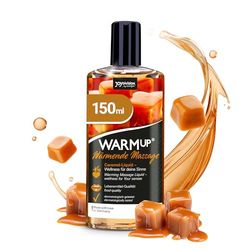 JOYDIVISION WARMup 150 ml Liquido per Massaggio con Profumo e Gusto di Caramello I Effetto Riscaldante I Piace olio Massaggi
