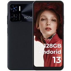 HOTWAV Note 12 Smartphone (2023), Android 13 Teléfono Móvil 8GB + 128GB (1TB TF) 6180 mAh 48MP + 16MP 6.8 Pulgadas HD+ Telefono Movil, Reconocimiento Facial Doble SIM LTE 4G / GPS/NFC
