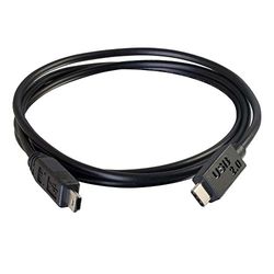 C2G USB 2.0, C - Mini B, 4m - Cable USB (C - Mini B, 4m, 4 m, USB C, Mini-USB B, 2.0, Male connector / Male connector, Negro)