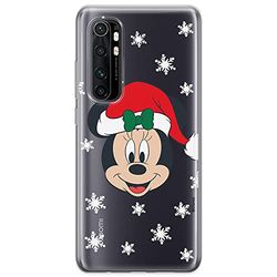 ERT GROUP etui na telefon Xiaomi MI NOTE 10 Lite, case oryginalny i oficjalnie licencjonowany przez Disney, wzór Minnie 061, optymalnie dopasowane, plecki z TPU częściowo przeźroczyste