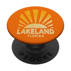 Lakeland FL - Lakeland Florida Sunshine PopSockets PopGrip Adhesivo