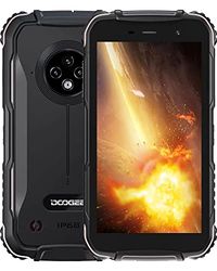DOOGEE N20 Pro Smartphone bez karty SIM odblokowane, 6 GB + 128 GB, 6,3-calowy wyświetlacz FHD + Waterdrop, 16 MP + 16 MP Quad Cameras, 4400 mAh Bateria, 4G Dual SIM, Android 10.0 - Czarny