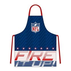 Herding Tablier NFL, Avec Cordon de Serrage, env. 70 x 85 cm, Design Football, Tablier de Cuisine Mixte, 100% Coton