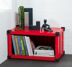Plank, ijzer, rood, PU 1, L. 48 cm, W. 77 cm, H. 43 cm
