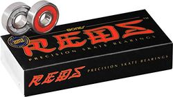 Bones Baby Meisjes Lagers Set van 16 7 mm, rood-Redz