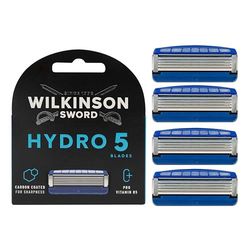Wilkinson Sword Hydro 5 Lames de rasoir pour hommes - Pack de 4 recharges