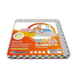 Sport1 Matta Barn Madmat Mega Quadrupt Pastell Unisex, Multifärg, 14 EU, Flerfärgad