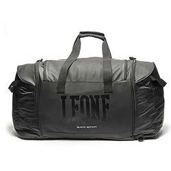 LEONE 1947, Bolsa-mochila Black Edition, unissexo adulto, preto, tamanho único, AC941