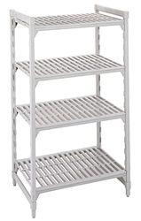 Cambro Camshelving Premium 4 Tier Starter Unit, 1830x765x460mm