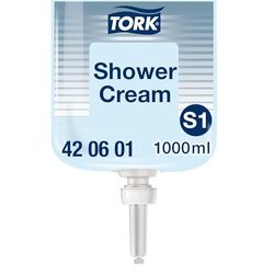 Tork Hair & Body flytande tvål – 420601–2-i-1 duschgel och schampo för S1-automatsystem – premiumkvalitet, fräsch parfymerad, unisex, 1 x 1 000 ml