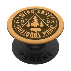 Parque Nacional Wind Cave PopSockets PopGrip Adhesivo