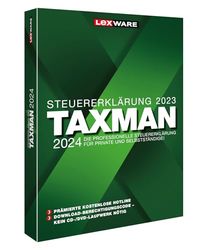 TAXMAN 2024 (för skattår 2023) | Minibox | skattedeklarationsprogram för anställda, pensionärer och pensionärer, familjer, studenter och anställda utomlands