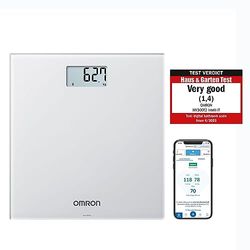 OMRON Pèse-personne HN300T2 Intelli IT - Balances numériques compatibles Bluetooth avec appli pour smartphone