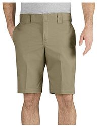 Dickies - WR849 Hombres 11 "Mechanical Stretch Trabajo Shorts, 38, Desert Sand