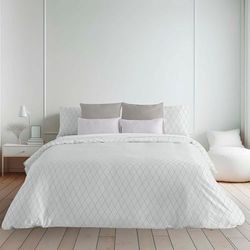 BELUM | Housse de Couette pour lit : 90 (155 x 220 cm) | Tissu : 100% Coton Biologique 175 Fils/cm² Certifié Oeko-Tex | Modèle : Blenheim
