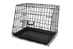 Streetwize Cassetta per Cani inclinata Pieghevole - Piccola - 61x47x43cm