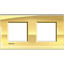 PLACA 2+2MOD.ORO FRIO