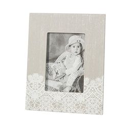 eurof irany Dr/merleto/Memoria/1 Photo Frame, MDF, Beige, 16 x 20 x 2 cm