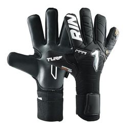 Rinat Guante de Portero Kratos Turf BLK Junior Negro Talla 5