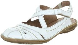 Manitu Damer 820031 klassiska sandaler, Weiss Weiss 3, 37 EU