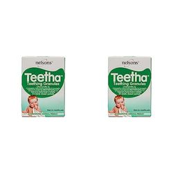 Nelsons Baby Teetha Teething Granules 24 Sachets (Pack of 2)