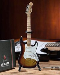 AXE HEAVEN Fender Stratocaster 60e Anniversaire sous Licence, Bois métallique, Sunburst