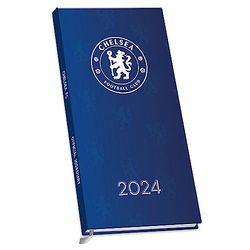 Chelsea FC 2024 Diary, Week To View Pocket Size Diary, Official Product