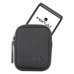 honju Bike Neoprene Case per Bosch Kiox 500 Custodia [E-bike / Pedelec Copertura, Protezione graffi e sporco, Protezione del display computer della bicicletta, Cerniera di alta qualità] - nero