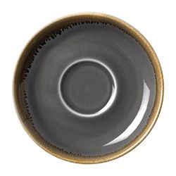 Olympia Lot de 6 soucoupes en porcelaine