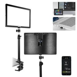 NEEWER GL1 PRO 15.5" Key Light Luce per Streaming e Video, Controllo 2,4G per PC/Mac, APP iOS/Android, 2800 Lumen Pannello LED Professionale Studio Compatibile con Elgato Stream Deck per Gioco/Zoom