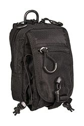 Mil-Tec Unisex - Adulto Hextac Borsa di accoppiamento, Nero, Taglia unica