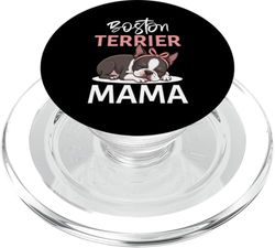 Perro Boston Terrier PopSockets PopGrip para MagSafe