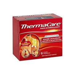 ThermaCare Polyvalent Bandes chauffantes à chaleur thérapeutique pour douleur localisée, 8 heures, chaleur constante, 6 bandes jetables
