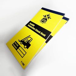 Good To Go Safety Forklift Check Books - Pack of 2 Books (51302) - total of 50 inspections