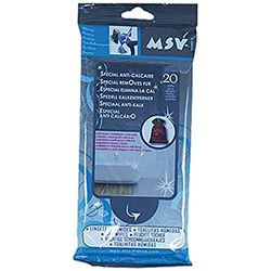 MSV 100143 20 trasor Antikalkviskos/polyester vit 18 x 20 x 0,1 cm